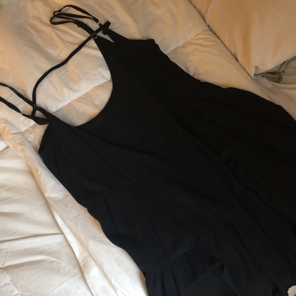 Black Brandy Melville babydoll dress